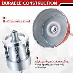 Portable Wheel Balancer with Heavy Duty Hubs | Tire Balancer Machine with Bub…