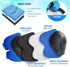 Kids Protective Gear Knee Pads for Kids Protective Gear Set Knee and Elbow Pads