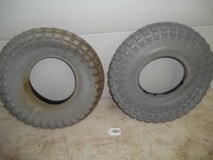 PAIR) Kenda K304A-06 4.10/3.50-6 Tire HEAVY DUTY 4 PLY RATING TUBE TYPE.