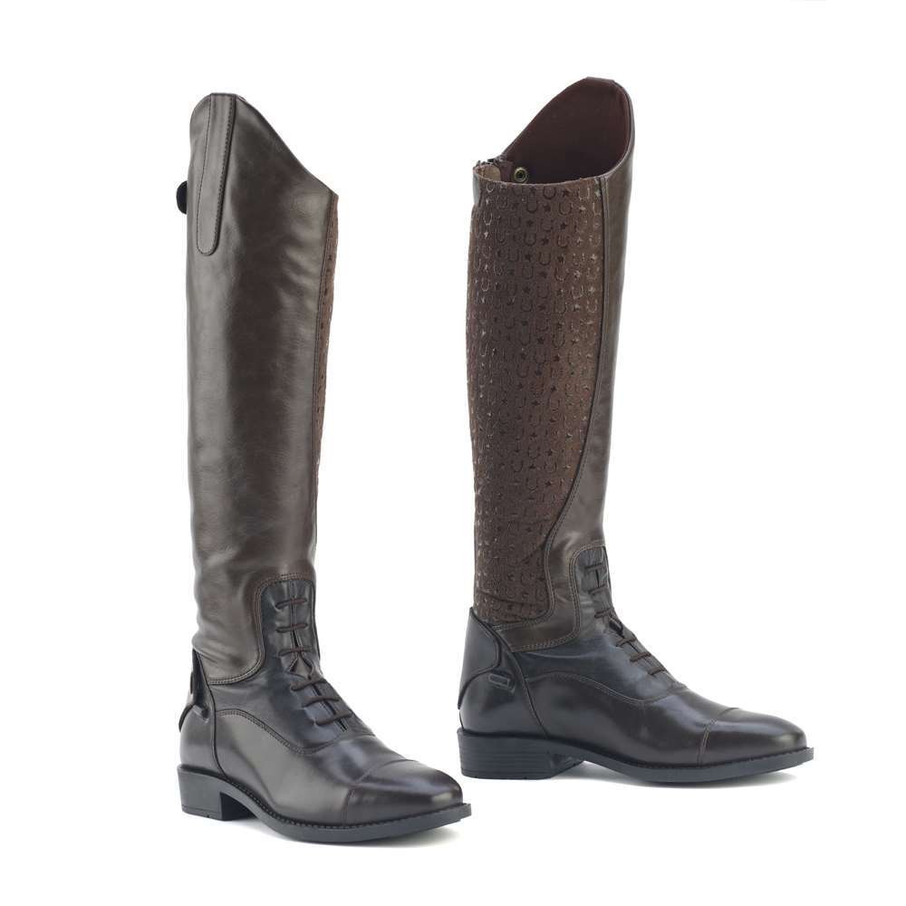 Ovation Sofia Grip Brown Ladies’ Field Boot – Regular/Slim/Wide Calf – 470965