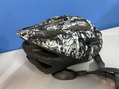 Giro Flume Youth Bicycle Helmet Black Gray Camouflage