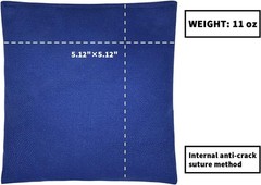 Set of Regulation Cornhole Bags Double Sided, Weather Resistant Bean Bags for…