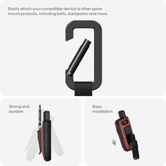 Carabiner Clip Accessory Compatible with Garmin Handhelds – GPS System