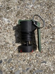 Reusable Airsoft Impact Grenade Distraction Device
