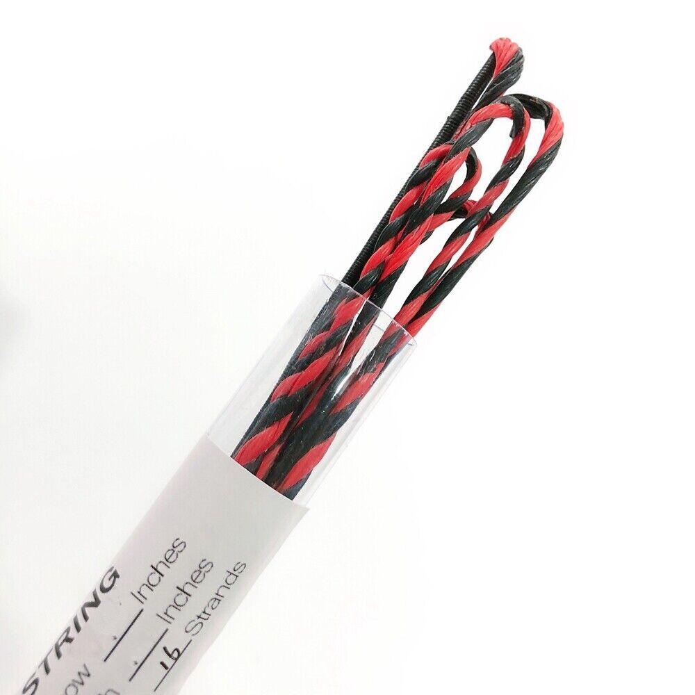 Archery Actual 54/58/62in Red Flemish Strings Fast Flight Twist Hunting Longbow