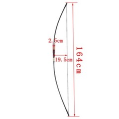 64.5» Takedown English Longbow 20-120lbs Bow Hunting Target Adult Archery