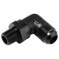 12AN Male Flare to 1/2 NPT Pipe Swivel 90 Degree 12AN to 1/2 NPT, 90 Degree