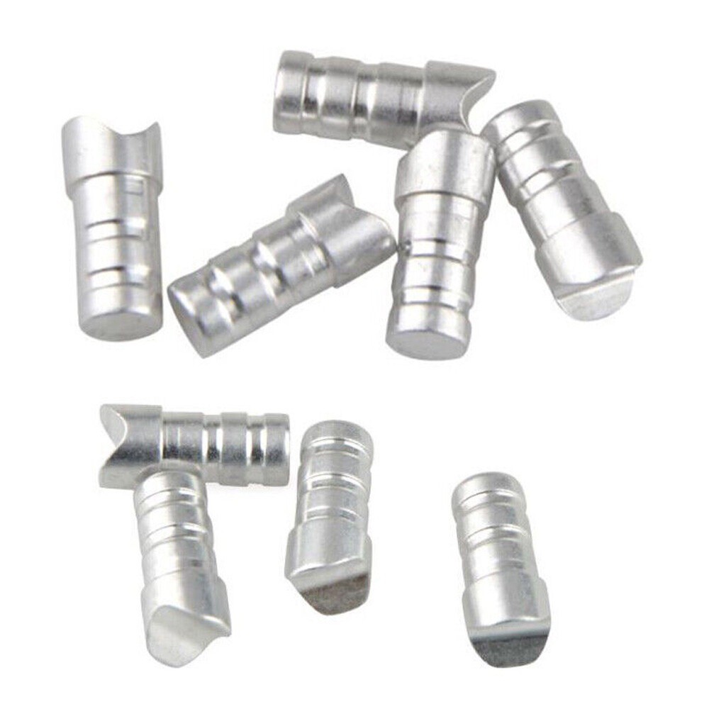 Aluminum Short Arrow Nocks ID6.2/7.6mm Half Moon Tails Archery DIY Shaft