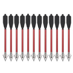 6.7» Mini Crossbow Bolts Metal 2 Blade Broadheads Pistol Survival Arrow Hunting