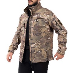 Men’s Tactical Softshell Jacket Fleece Lined Waterproof Windproof Military Coat