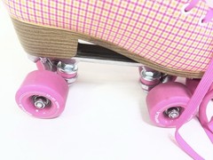 Impala Roller Skates Women’s size 9 Pink/ Tartan/ Lightly used, great condition