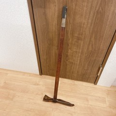 Vintage FRESH SNOWMAN Ice Axe Wood Shaft 86cm Mountaineering Display