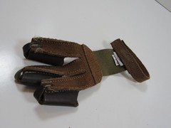 Neet Professional Leather Archery Glove Small Made In USA #A22