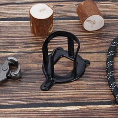 6 Sets Horse Bridle Rack Bracket Hooks Metal Halter Hanger with Tubes and Screws
