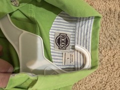RODS western wear child’s youth L western Show Shirt Lime Green