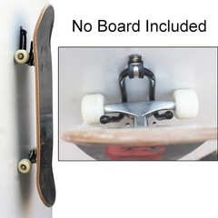 Durable Metal Skateboard Wall Rack – Adjustable, Easy to Install, 2 Pack