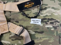 Milroc Military Harness / Climbing & Reppelling Harness by Misty Mountain