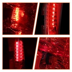Tail Light Assembly Compatible with Cadillac SRX 2010-2016 Red Driver Left Side