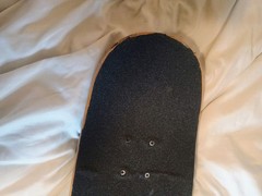 Zero Skateboards Complete Skull Deck Mini Logo Wheels Bullet Trucks Used