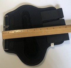 Horse Equine Padded Neoprene Black Splint Boots 2-PACK Sz M By Formay