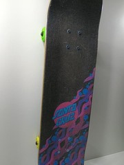 SANTA CRUZ SPONGEBOB 2019 HOLOFOIL SKATEBOARD (P13015362)