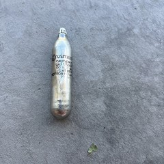 Vintage Crosman CO2 Cylinders Super Powerlets and Golden Powerlets