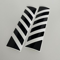 Reflective Safety Chevron Stickers for Givi Trekker Outback Side Panniers