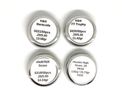 H&N / iHunter 200 Count 4 Type PELLET SAMPLER 5mm .20 Caliber Pellets
