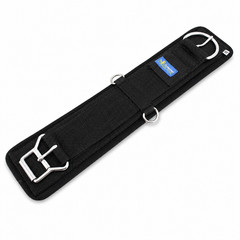Professional Equine Horse Western Riding Girth Black Neoprene No Slip Cinch 9791