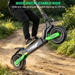 1200W Electric Scooter for Adult 48V13AH 28MPH 11» Off-road Commuting E-Scooter