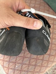 NEW W/ Tags! Climb X Rave Granite Grey Climbing Rubber Shoes US 7.5
