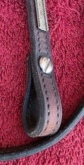 Vintage SIMCO Rope Edge Alpaca Silver Bars Small Cob Pony Show Headstall Bridle