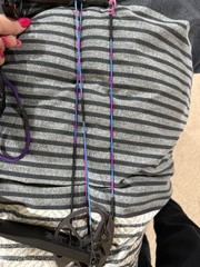 Diamond Archery Atomic Compound Bow Set Black Purple 29lb 19in Case Accessories
