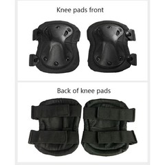 4X Tactical Military Army Elbow & Knee Pads Airsoft Paintball Sports Protection