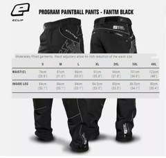 Planet Eclipse Program Paintball Pants – Fantm Black – Medium