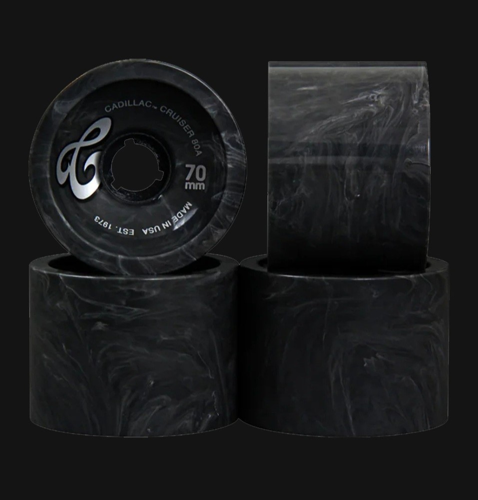 Cadillac Cruiser 70mm 80a Smoke Marble Wheels