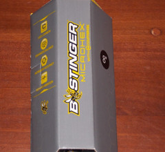 Bee Stinger MicroHex 8″ Stabilizer in Matte Black w/Green – B Stinger
