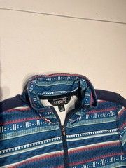 Kerrits Shirt Kids Small Fail Isle Fleece Tech Top 1/4 Zipper Pullover Polyester