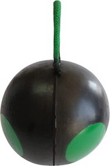 KHAMPA Round Ball Archery Target 9″ Self Healing UV Protected Portable Backyard