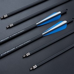 20 inch Crossbow Bolts Carbon Crossbow Arrows for Outdoor Hunting Bolts Practice
