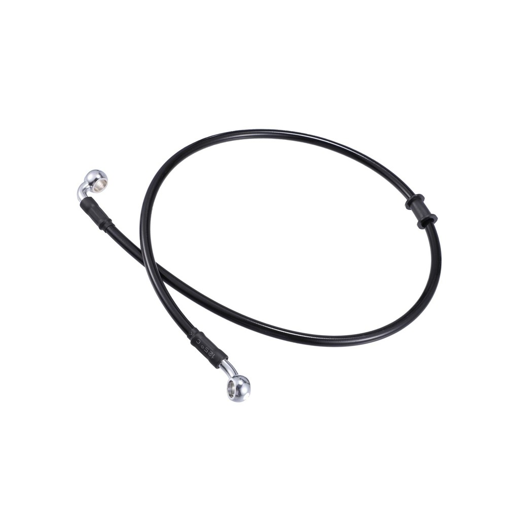 80cm AN3 M10 Car Hydraulic Brake Line Oil Hose Pipe Fitting 28° 90° Stainless…