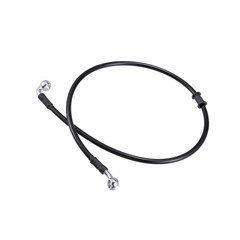 80cm AN3 M10 Car Hydraulic Brake Line Oil Hose Pipe Fitting 28° 90° Stainless…