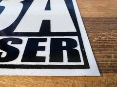 Geser 3A Reflective Sticker Crew Tag Slap Graffiti Freights Throw Up MSK CBS OTR