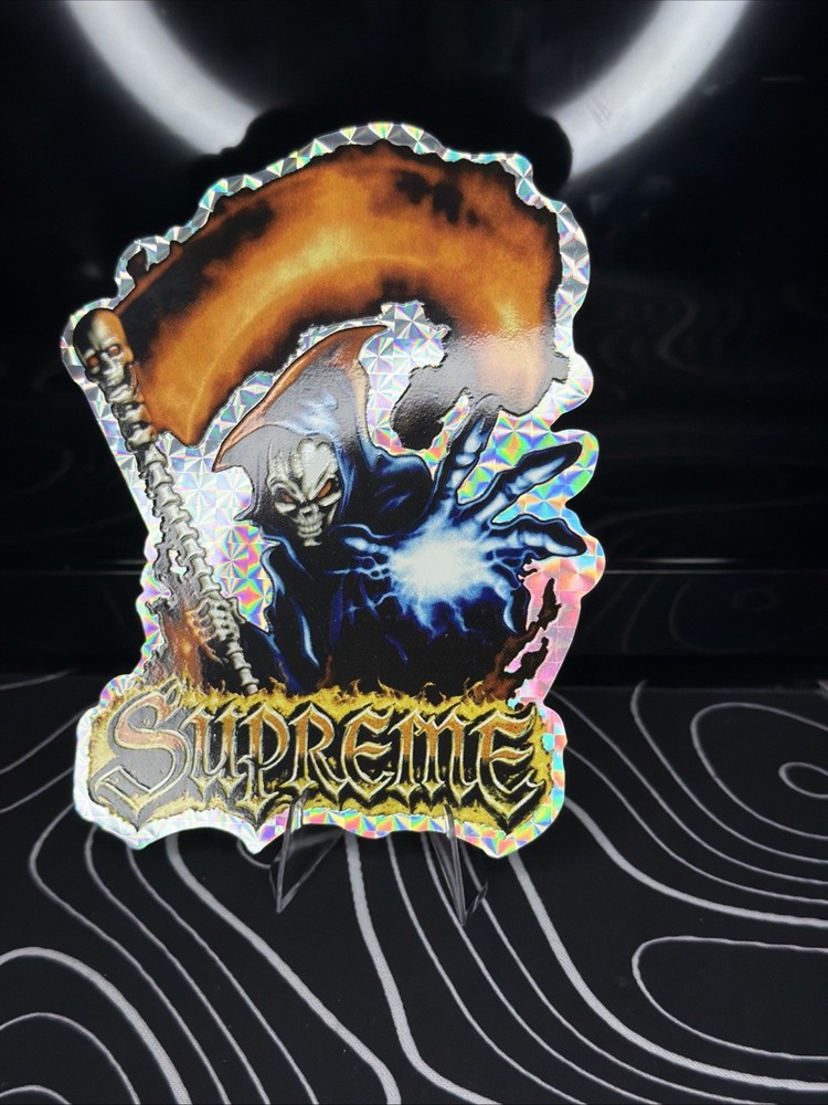 Supreme Grim Reaper Hologram Sticker SS26 100% Authentic Brand New