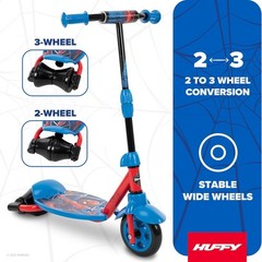 Durable 3-Wheel Toddler Scooter with Spider-Man Design – Adjustable & Light-Up