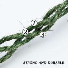 Green Sisal Rope 1/4 Inch by 49-Feet for Cat inch 49 feet, Color