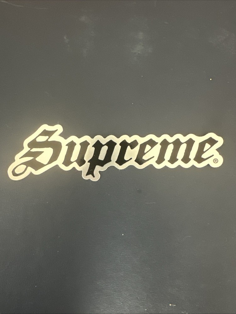 Supreme Sticker Black SS26 100% Authentic Brand New