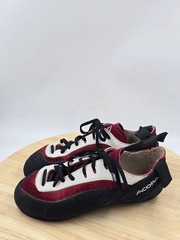Acopa Spectre rock climbing shoes Mens sz 9 Womens sz 10