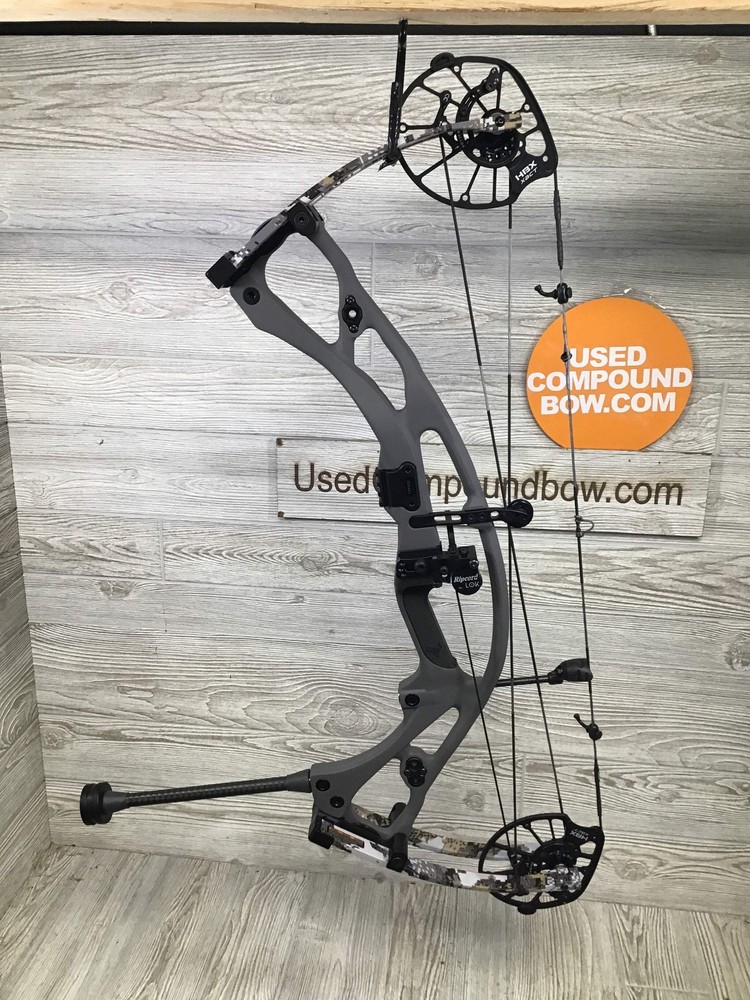 Hoyt RX-8 Left Handed Custom 40-50 lb Tombstone Riser – Elevated 2 Limbs Package