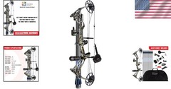 Archery Dragon X8 RTH Compound Bow Package – 310fps, 0-70lbs